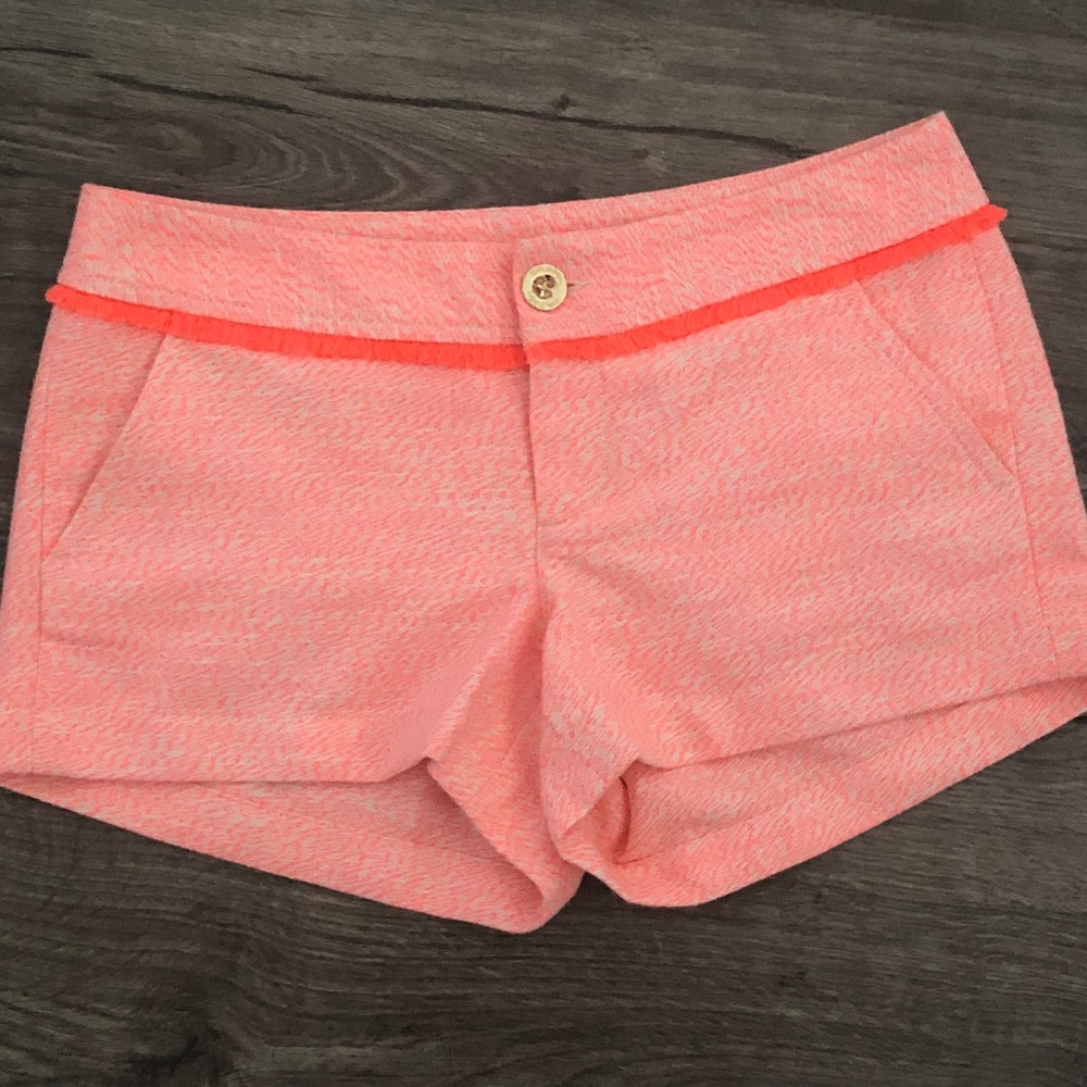 LILLY PULITZER SHORTS SIZE 0